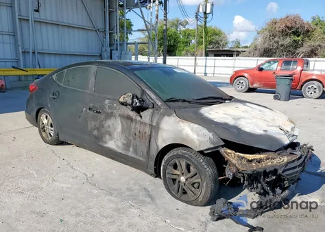 2019 Hyundai Elantra Sel z USA, uszkodzony, nr VIN KMHD84LF8KU855019